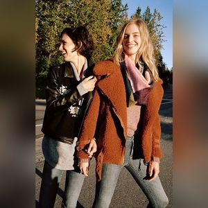 Anthropologie Marrakech Sherpa Jacket